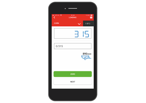 Trioliet Feed Application - Cab Control indicateur de pesage programmable Cab Control, inicateur système de pesage