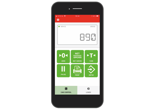 Trioliet Feed Application - Cab Control indicateur de pesage programmable Cab Control, inicateur système de pesage