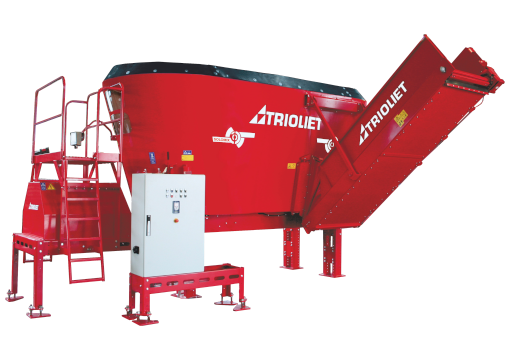 Mélangeuse stationnaire pour fourrage ensilé Solomix 2 Mélangeuse stationnaire, Mélangeuse, Materiel agricole, materiel d'elevage, Melangeuse distibuteur, désileuse, automotrice, melangeuse autochargeuse, robot d'alimentation, melangeuse pailleuse Mélangeuse stationnaire pour fourrage ensilé